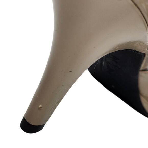 Life Stride "Viking" Strappy Beige Peep-toe Slingback High-heeled Sandals SZ 9M - Picture 6 of 12